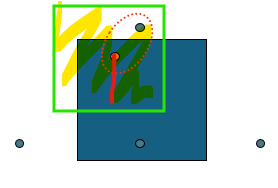 Radial cutoff illustration